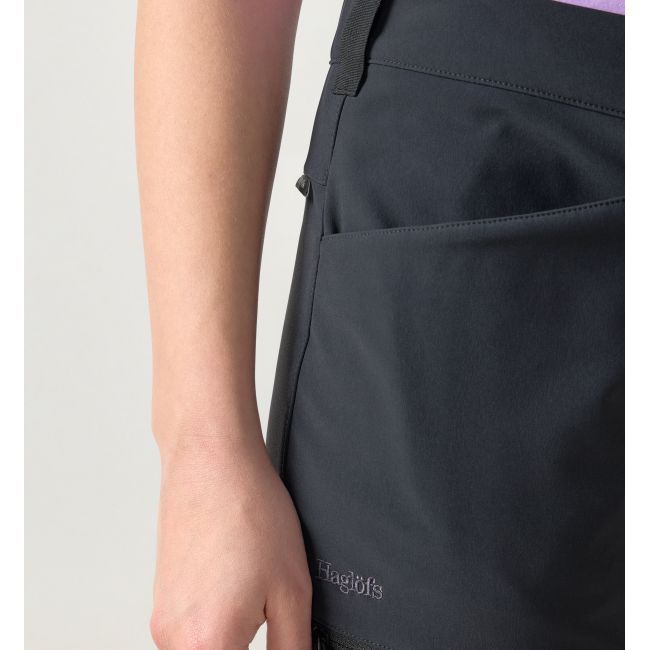 Haglöfs Warm Flex Pant W – Pantaloni softshell călduroși - Negru True Black