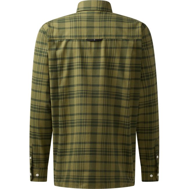 Haglöfs Virke Flannel Shirt – Cămașă din flanel - Verde Seaweed Green/Olive Green