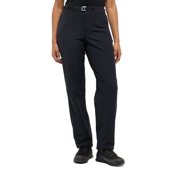 Haglöfs Hede Pant W – Pantaloni outdoor versatili - Negru True Black
