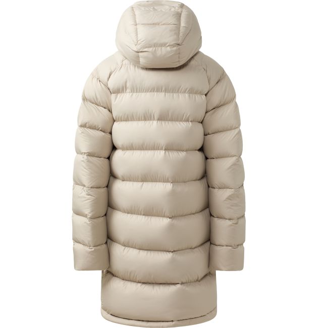 Haglöfs Rosson Down Parka W – Parka din puf - Bej Chalk Beige