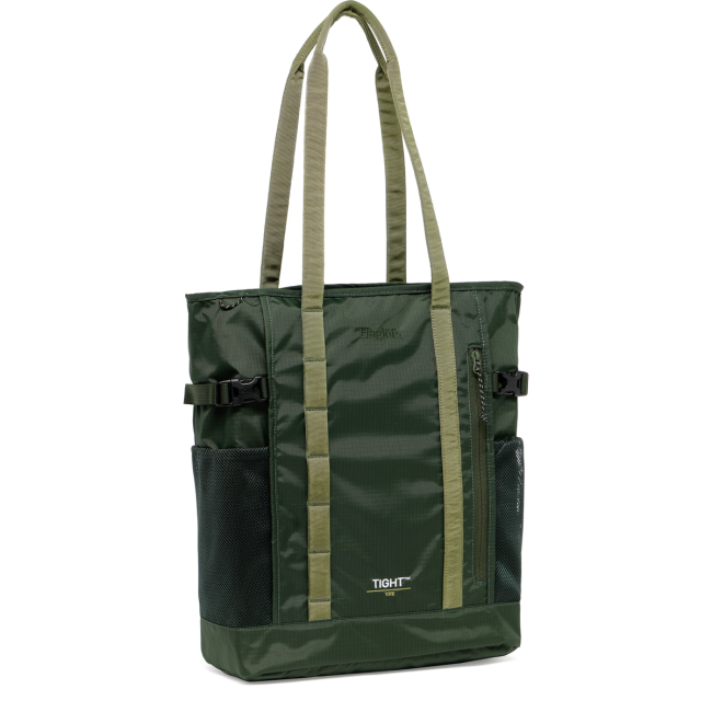 Haglöfs Tight Tote 25 – Geantă tote transformabilă 25 L - Verde închis Seaweed Green/True Black