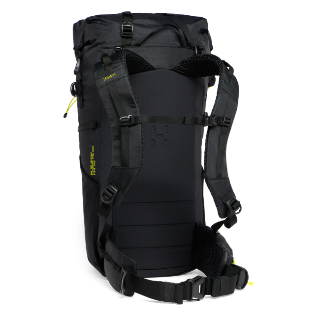 Haglöfs Magma Rolltop 40 WR – Rucsac rolltop 40 L rezistent la apă - Negru True Black