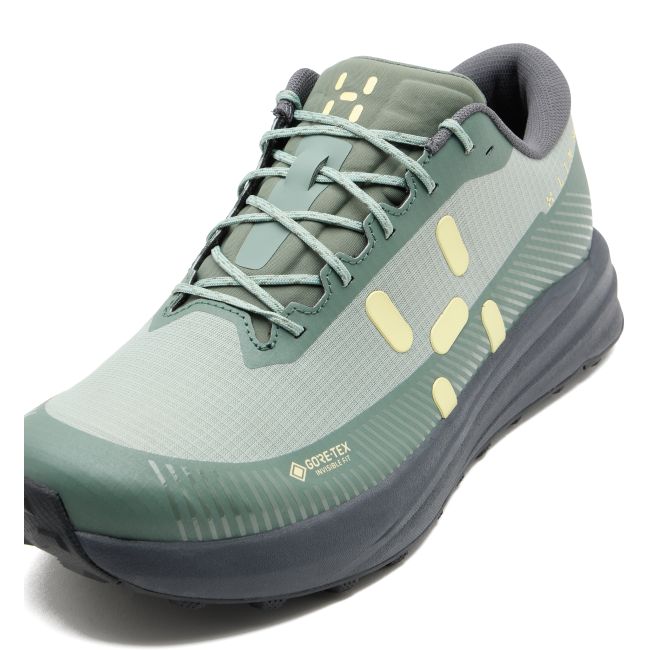 Haglöfs L.I.M Horizon GTX Low – Pantofi outdoor impermeabili GORE-TEX - Verde Chlorophyll Green/Dew Green