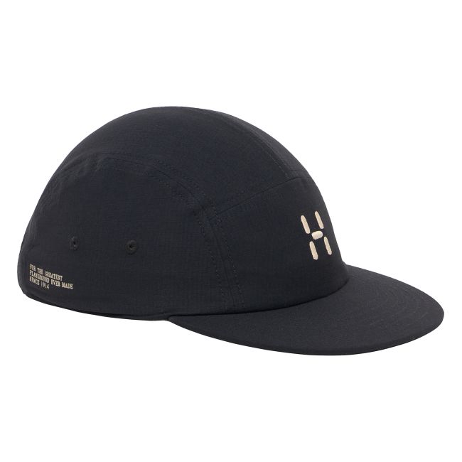 Haglöfs Brand Five Panel Cap – Șapcă cinci panouri - Negru True Black
