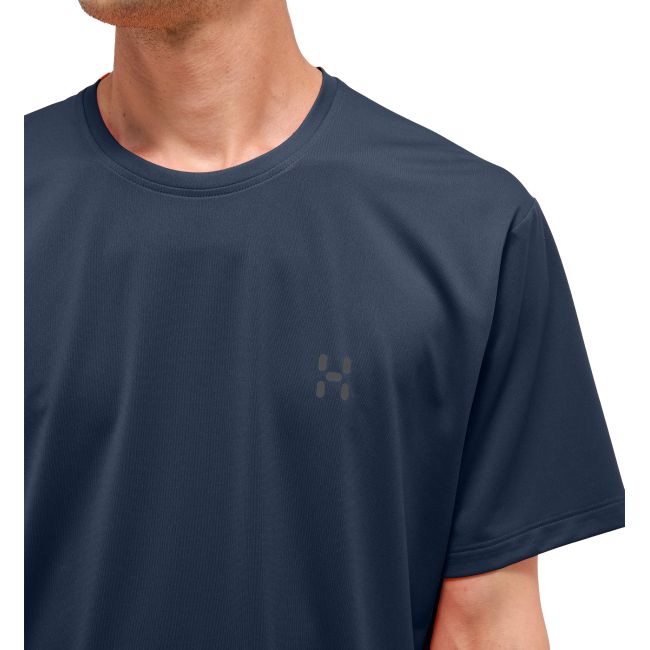 Haglöfs Trekk Tech Tee – Tricou tehnic ultraușor - Albastru închis Tarn Blue