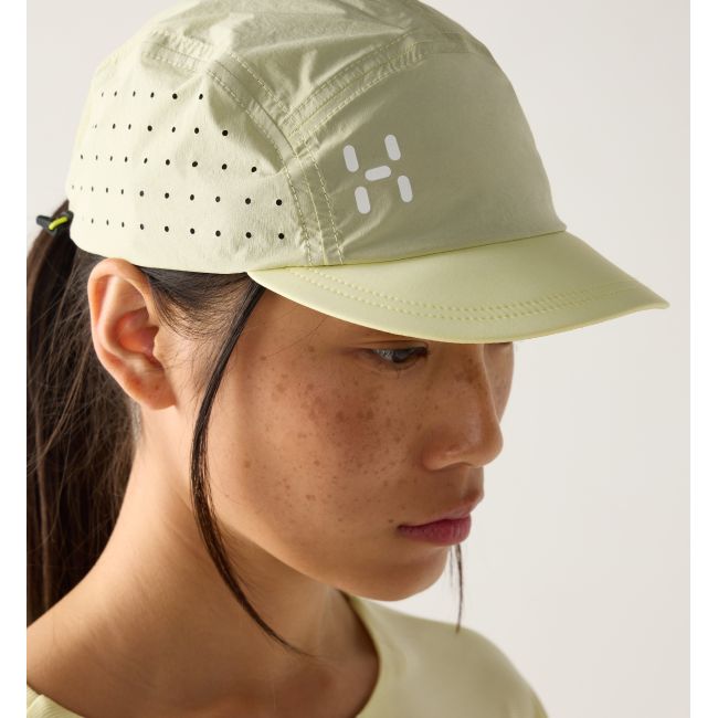 Haglöfs L.I.M Pace Cap – Șapcă ușoară pliabilă - Galben Yellow Rise
