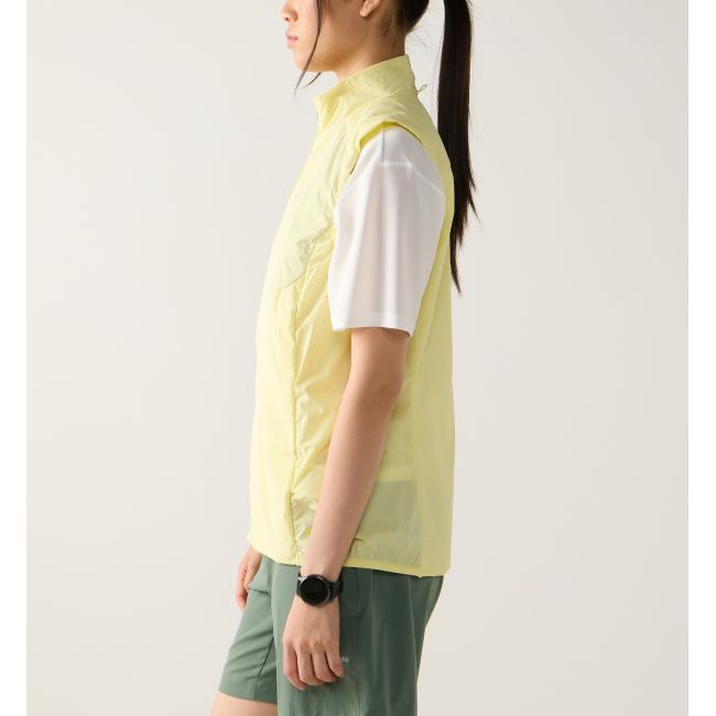 Haglöfs L.I.M Mimic Barrier Vest W – Vestă izolată minimalistă - Galben Yellow Rise