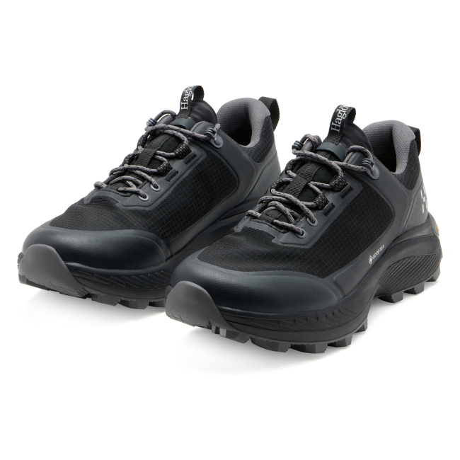 Haglöfs L.I.M Horizon Hike GTX Low W – Pantofi de drumeție impermeabili GORE-TEX - Negru True Black/Magnetite