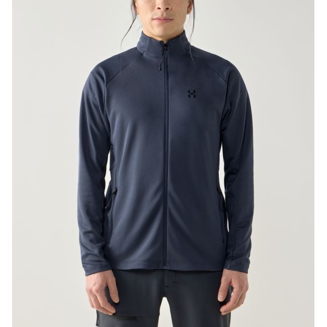 Haglöfs Korp Mid Jacket – Geacă strat intermediar sport - Albastru închis Tarn Blue