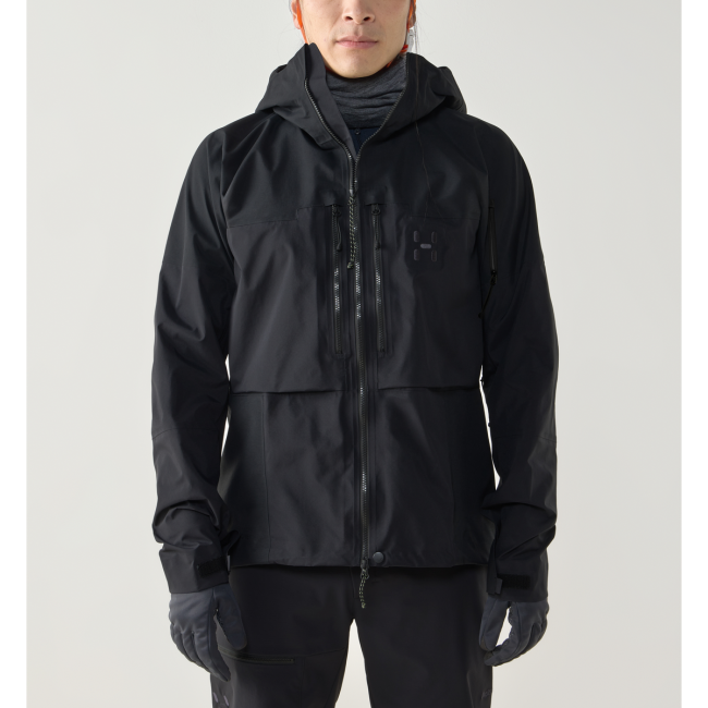 Haglöfs Spitz GTX Pro II Jacket – Geacă GORE-TEX PRO pentru alpinism - Negru True Black