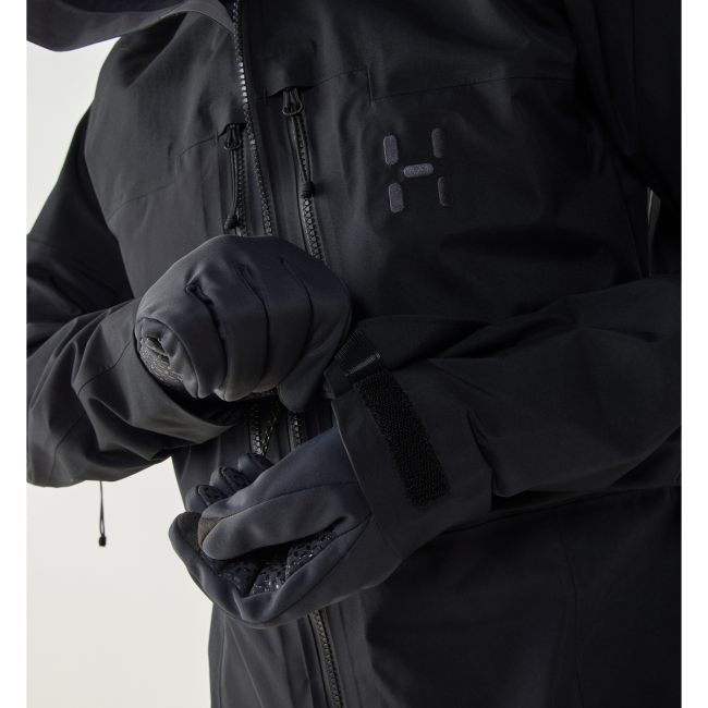 Haglöfs Spitz GTX Pro II Jacket – Geacă GORE-TEX PRO pentru alpinism - Negru True Black