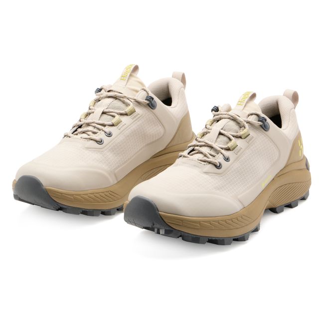 Haglöfs L.I.M Horizon Hike GTX Low W – Pantofi de drumeție impermeabili GORE-TEX - Bej Chalk Beige/Oak Brown