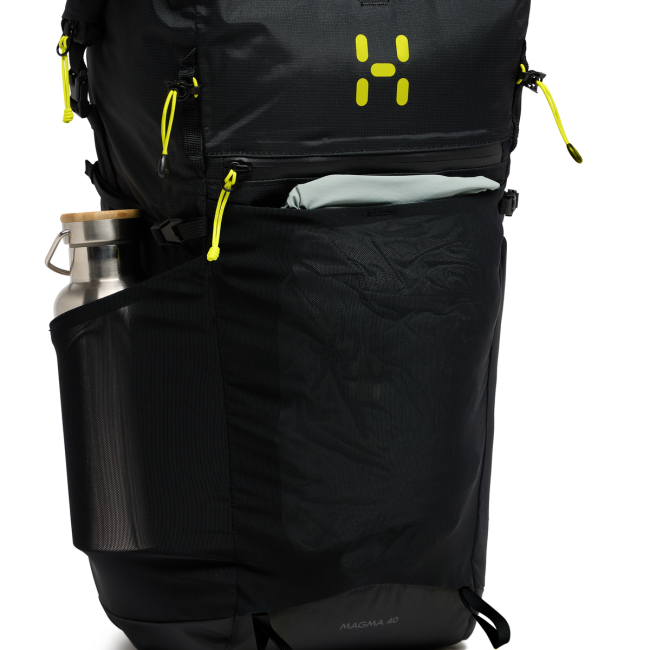 Haglöfs Magma Rolltop 40 WR – Rucsac rolltop 40 L rezistent la apă - Negru True Black