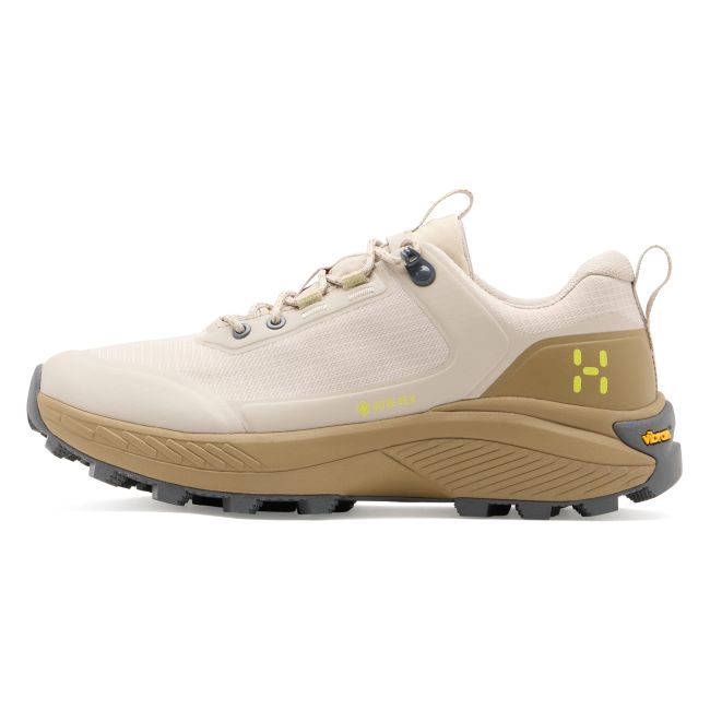 Haglöfs L.I.M Horizon Hike GTX Low W – Pantofi de drumeție impermeabili GORE-TEX - Bej Chalk Beige/Oak Brown