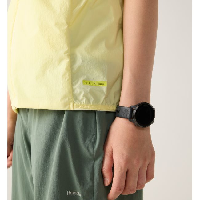 Haglöfs L.I.M Mimic Barrier Vest W – Vestă izolată minimalistă - Galben Yellow Rise