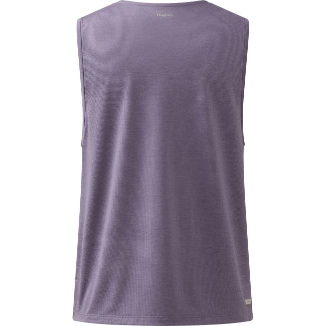 Haglöfs L.I.M Ridge Tank W – Maiou tehnic ușor - Mov Purple Fog