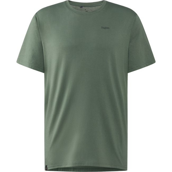 Haglöfs Outsiders Graphic Tee – Tricou cu imprimeu - Verde Chlorophyll Green 1