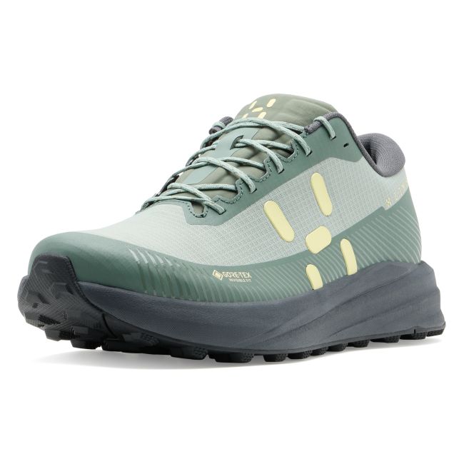 Haglöfs L.I.M Horizon GTX Low – Pantofi outdoor impermeabili GORE-TEX - Verde Chlorophyll Green/Dew Green