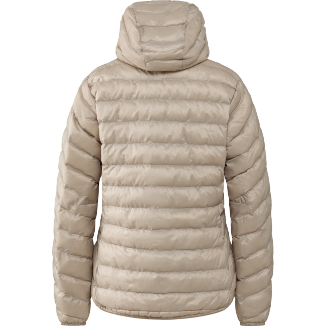 Haglöfs Särna Mimic II Hood W – Geacă izolată Mimic Gold cu glugă - Bej Chalk Beige