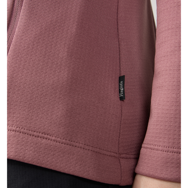 Haglöfs Korp Mid Jacket W – Geacă strat intermediar sport - Roz Misty Mauve