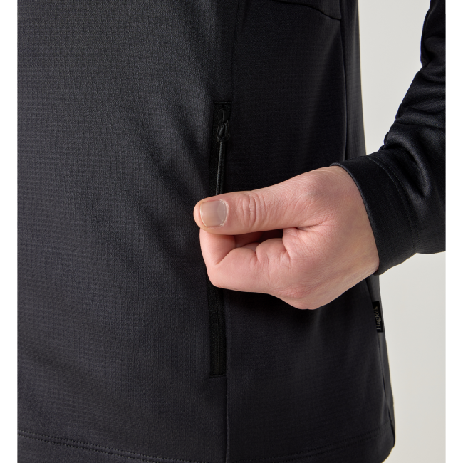 Haglöfs Korp Mid Jacket – Geacă strat intermediar sport - Negru True Black