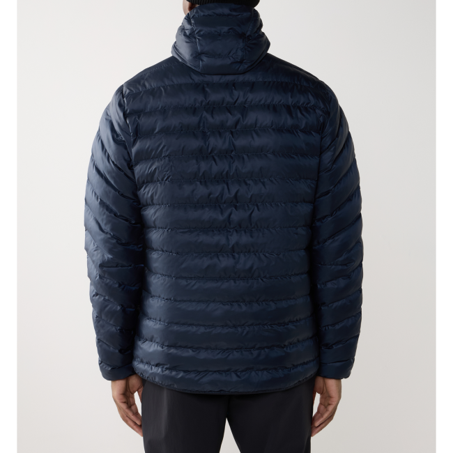 Haglöfs Särna Mimic II Hood – Geacă izolată Mimic Gold cu glugă - Albastru închis Tarn Blue
