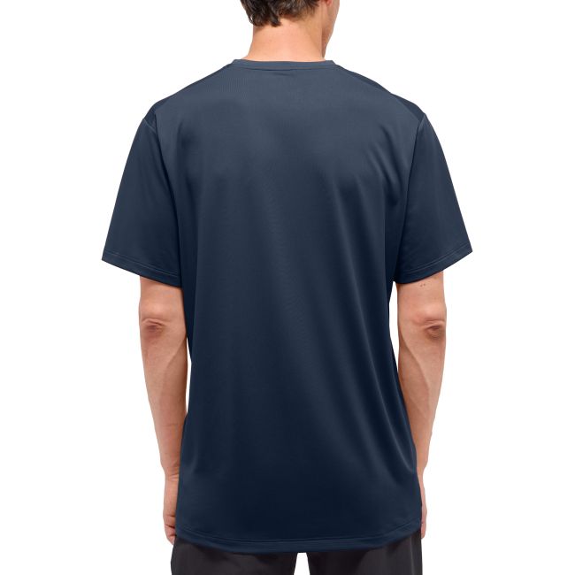 Haglöfs Trekk Tech Tee – Tricou tehnic ultraușor - Albastru închis Tarn Blue