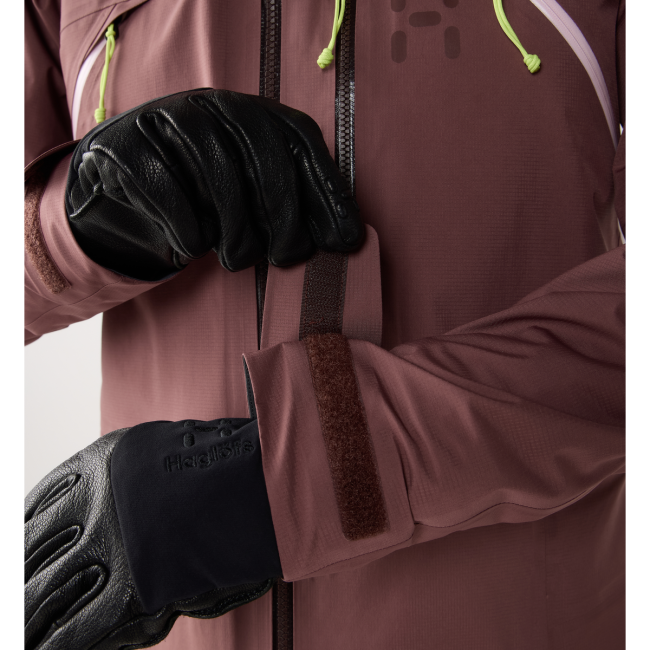 Haglöfs Nallo Touring GTX Jacket W – Geacă GORE-TEX pentru tură de schi - Mov Misty Mauve