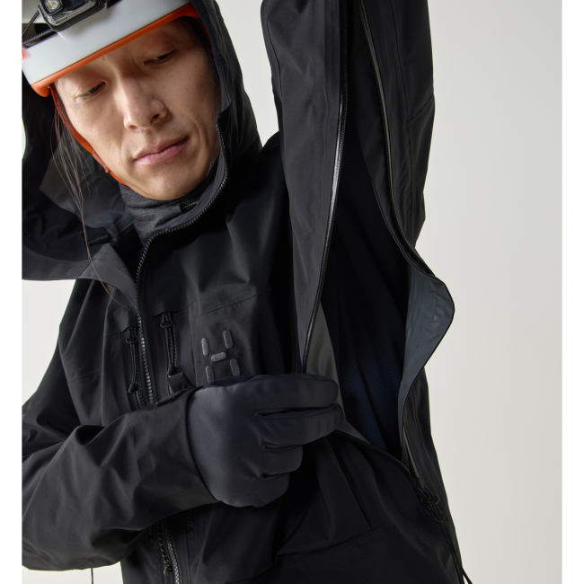 Haglöfs Spitz GTX Pro II Jacket – Geacă GORE-TEX PRO pentru alpinism - Negru True Black