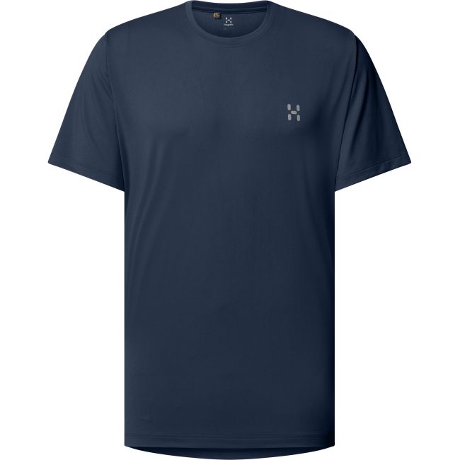 Haglöfs Trekk Tech Tee – Tricou tehnic ultraușor - Albastru închis Tarn Blue