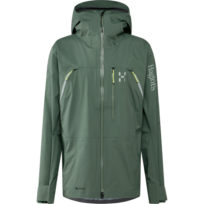 Haglöfs Nallo Touring GTX Jacket – Geacă GORE-TEX pentru tură de schi - Verde Chlorophyll Green