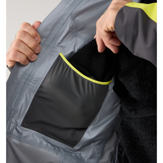 Haglöfs Spitz GTX Pro II Jacket – Geacă GORE-TEX PRO pentru alpinism - Gri Stone Brick/Magnetite