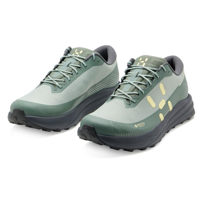 Haglöfs L.I.M Horizon GTX Low – Pantofi outdoor impermeabili GORE-TEX - Verde Chlorophyll Green/Dew Green