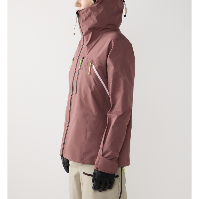 Haglöfs Nallo Touring GTX Jacket W – Geacă GORE-TEX pentru tură de schi - Mov Misty Mauve