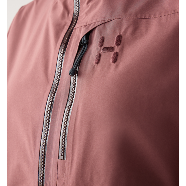 Haglöfs Alert GTX Jacket W – Geacă impermeabilă GORE-TEX - Mov Misty Mauve