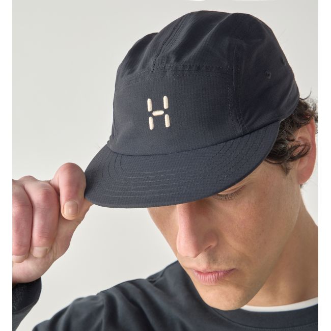 Haglöfs Brand Five Panel Cap – Șapcă cinci panouri - Negru True Black