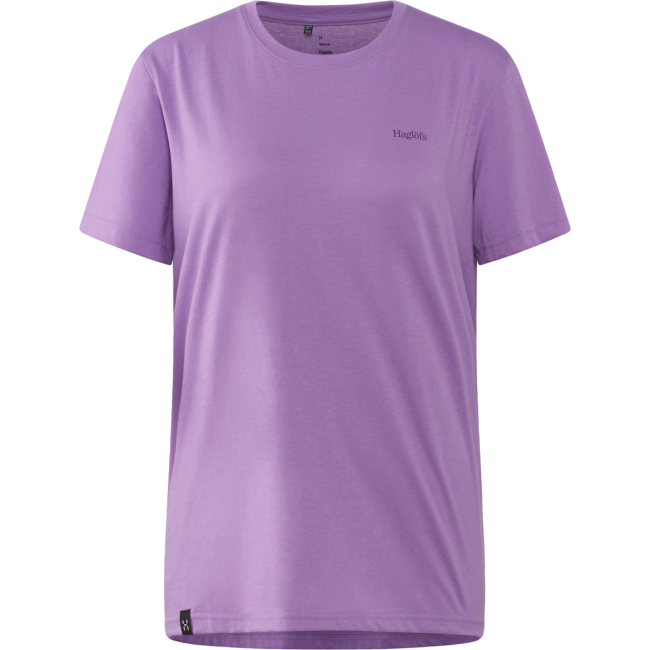 Haglöfs Outsiders Graphic Tee W – Tricou cu imprimeu - Mov Purple Ice 1