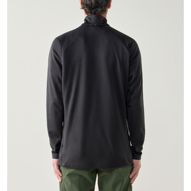 Haglöfs Korp Mid Jacket – Geacă strat intermediar sport - Negru True Black