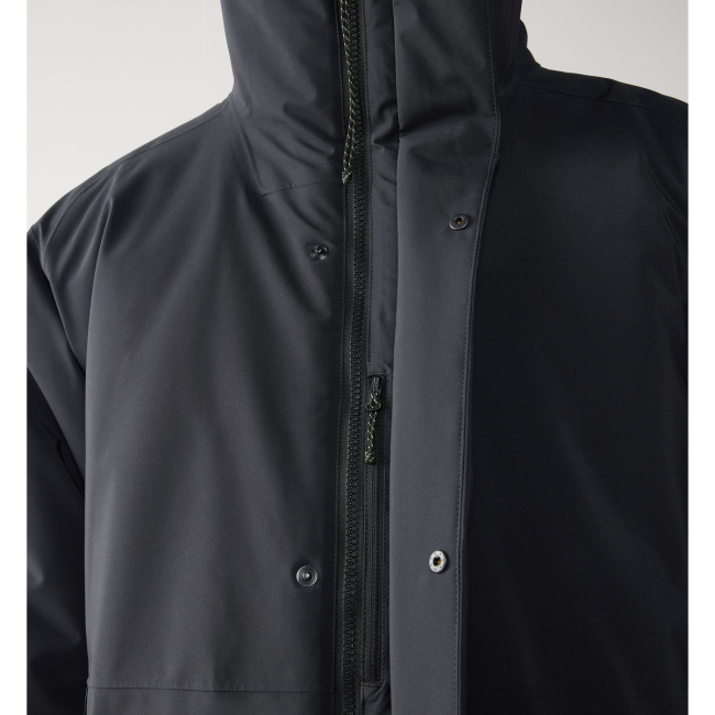 Haglöfs Yra Mimic Proof Parka – Parka izolată impermeabilă - Negru True Black