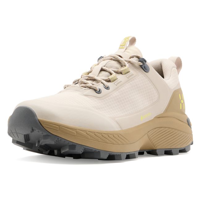 Haglöfs L.I.M Horizon Hike GTX Low W – Pantofi de drumeție impermeabili GORE-TEX - Bej Chalk Beige/Oak Brown