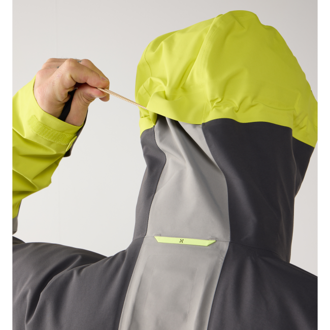 Haglöfs Spitz GTX Pro II Jacket – Geacă GORE-TEX PRO pentru alpinism - Gri Stone Brick/Magnetite