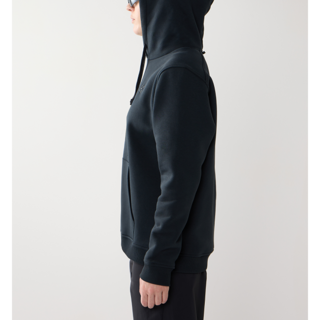 Haglöfs Hoodie W – Hanorac din bumbac organic - Negru True Black