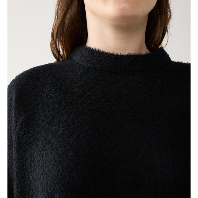 Haglöfs Vara Alpha Sweater W – Bluză tehnică strat intermediar - Negru True Black