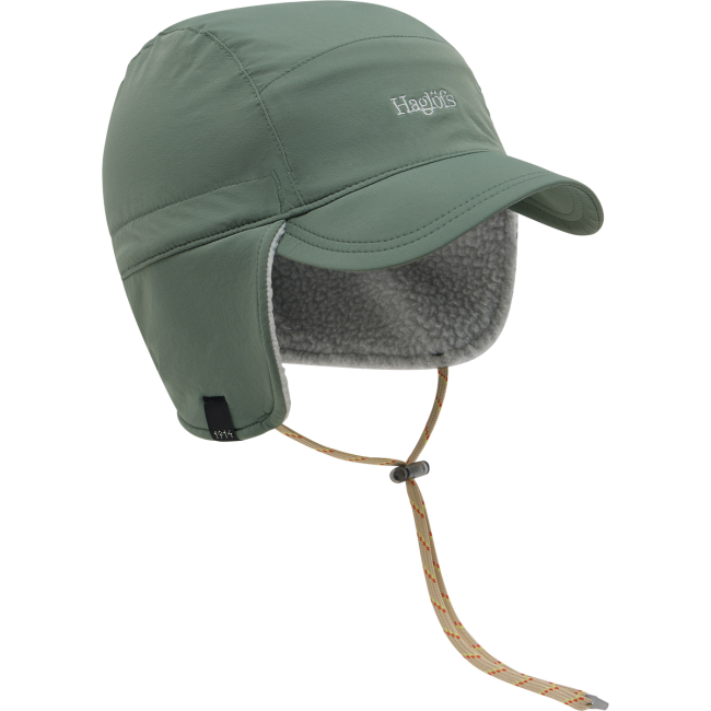 Haglöfs Mountain II Cap – Căciulă cu cozoroc de iarnă - Verde Chlorophyll Green