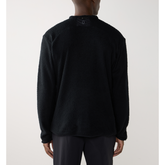 Haglöfs Vara Alpha Sweater – Bluză tehnică strat intermediar - Negru True Black