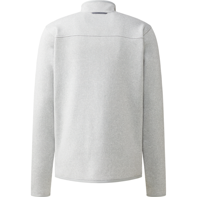 Haglöfs Swook II Mid Jacket – Geacă fleece strat intermediar - Gri Stone Grey/Soft White