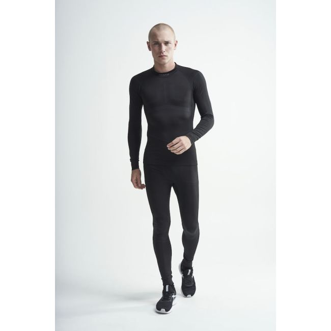 Craft Active Intensity CN LS – Bluză strat de bază cu mânecă lungă - Negru