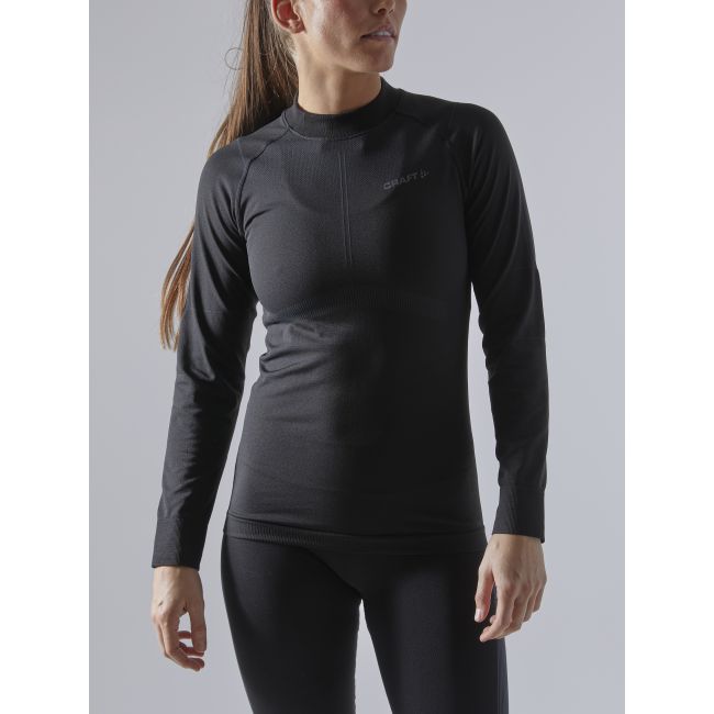 Craft Active Intensity CN LS W – Bluză strat de bază cu mânecă lungă - Negru