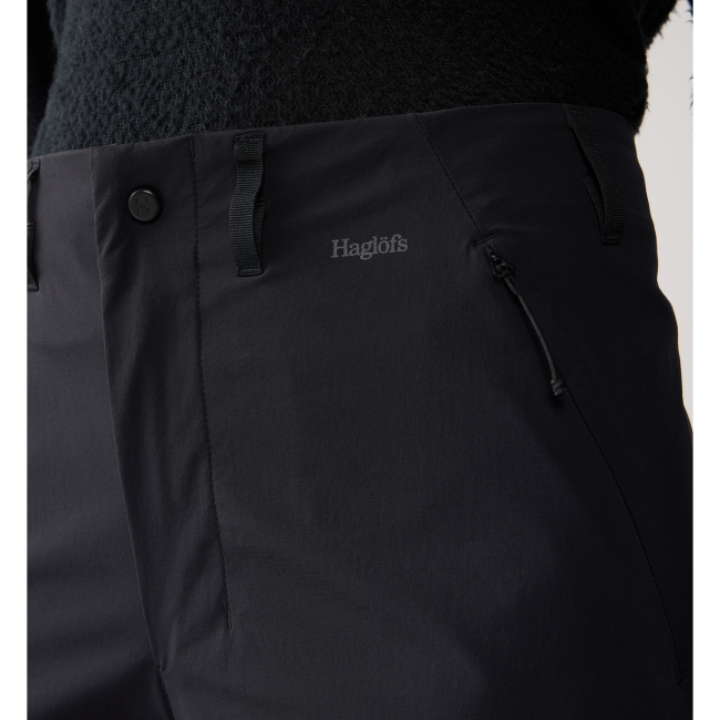 Haglöfs Levante Pant W – Pantaloni outdoor aerisiți - Negru True Black