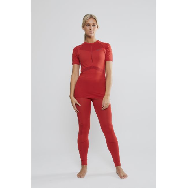 Craft Active Intensity Pants W – Pantaloni strat de bază - Roșu